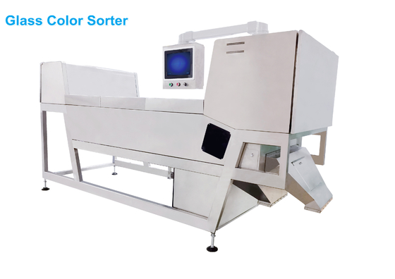 Máy phân loại thủy tinh DPLDS600 với đai chống vỡ