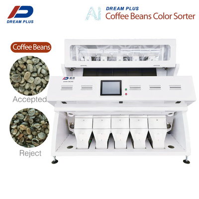 Máy phân loại màu 320 kênh Green Coffee Bean với hệ thống điều khiển từ xa phân loại aI