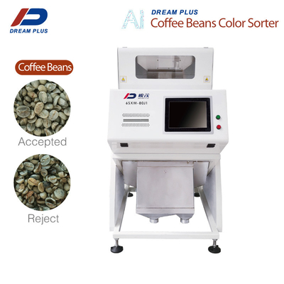 Phân loại chính xác cao Máy phân loại màu nhỏ cho gạo hạt cà phê 80 kênh