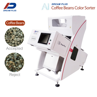 Phân loại chính xác cao Máy phân loại màu nhỏ cho gạo hạt cà phê 80 kênh