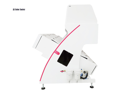 Máy phân loại màu AI CCD 512 Kênh 8 Chute
