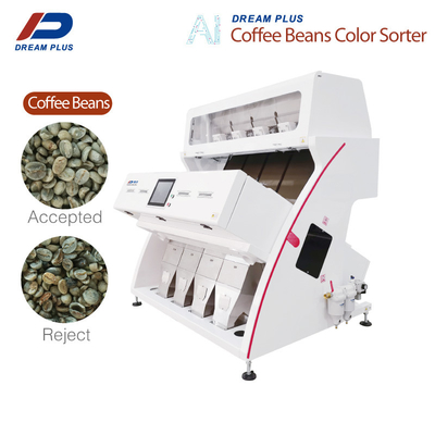 Công suất cao 4 rãnh RGB Bộ phân loại màu hạt cà phê Phân loại chính xác cao