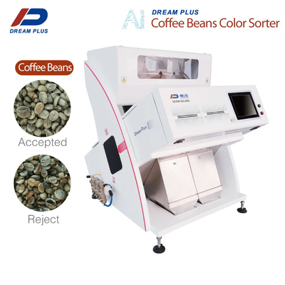 Máy phân loại màu CCD hạt cà phê 2 rãnh 160 kênh