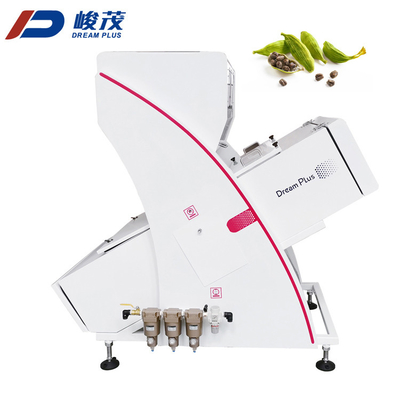 Màn hình cảm ứng Máy phân loại màu quang học CCD Mini 1 máng cho gạo
