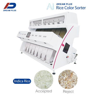 Máy phân loại màu gạo Dream Plus CCD 8 rãnh