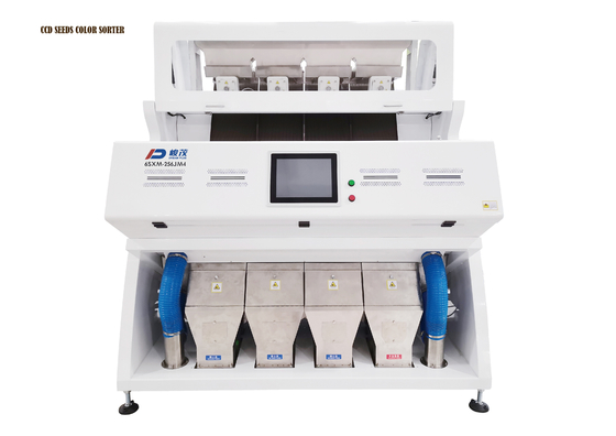 Máy phân loại màu hạt giống CCD 4 Máng Độ chính xác phân loại 99%