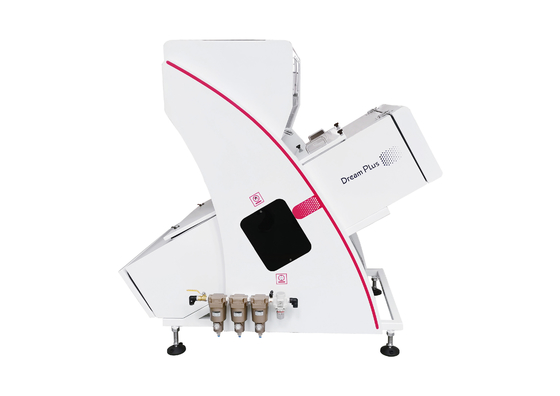 Máy phân loại màu lúa mì hạt ngô mini CCD RGB 80 kênh quang