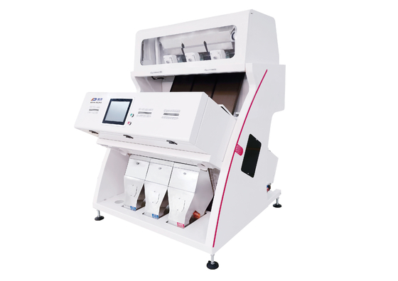 Máy phân loại màu lúa mì nông nghiệp CCD 3 máng 192 kênh