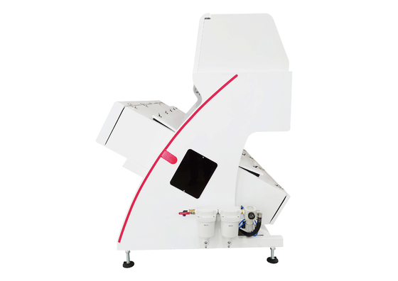 Máy phân loại lúa mì 8 máng 512 kênh CCD RGB Quang học