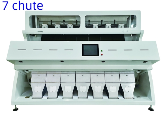 Máy phân loại màu đậu nành cà phê đậu 7 Chute 448 kênh