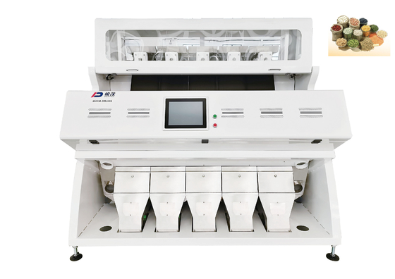 Máy phân loại màu hạt giống hiệu quả cao với 1 năm và dung lượng phân loại 1,5 - 5 T / H