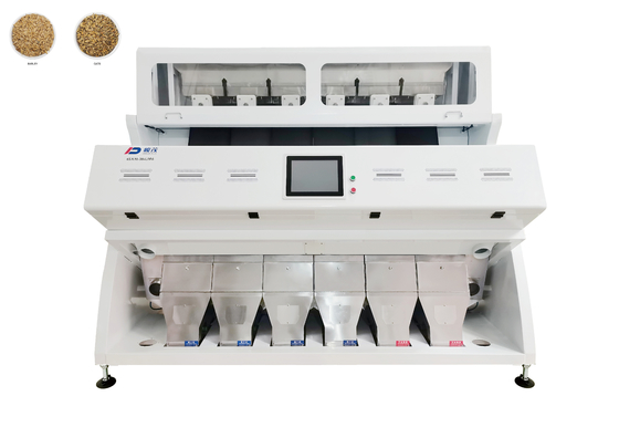 0Máy phân loại màu hạt với 384 kênh với áp suất không khí 0,5 - 0,8Mpa