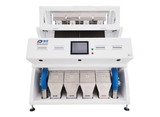Máy phân loại lúa mì 256 kênh Loại bỏ các loại ngũ cốc nước ngoài và các vấn đề nước ngoài