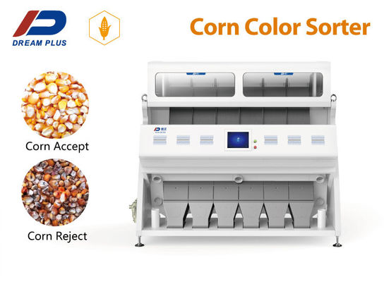 Máy phân loại màu Ccd 6 máng 384 kênh 220 cho ngô
