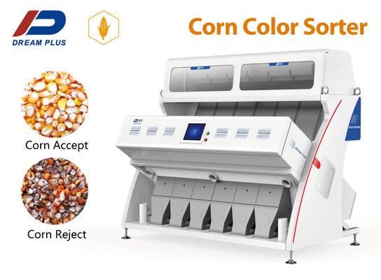 Máy phân loại màu Ccd 6 máng 384 kênh 220 cho ngô