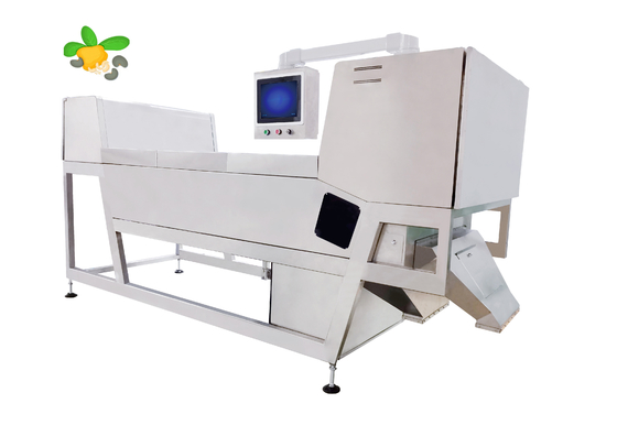 Máy phân loại màu đai rộng 600mm với kích thước mông hạt điều
