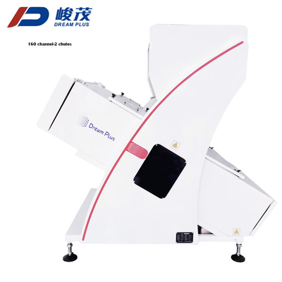 2 Chutes Máy phân loại màu hạt Giấy chứng nhận CE Bộ cảm biến CCD 5400 Pixel RGB