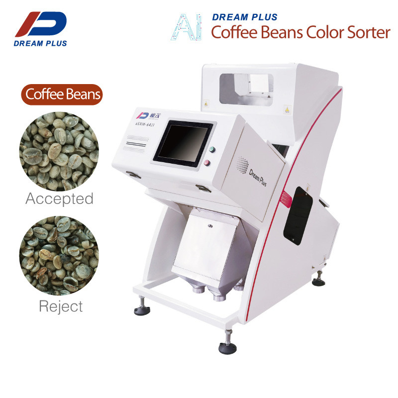 Máy phân loại màu đơn cà phê với CCD tốc độ cao
