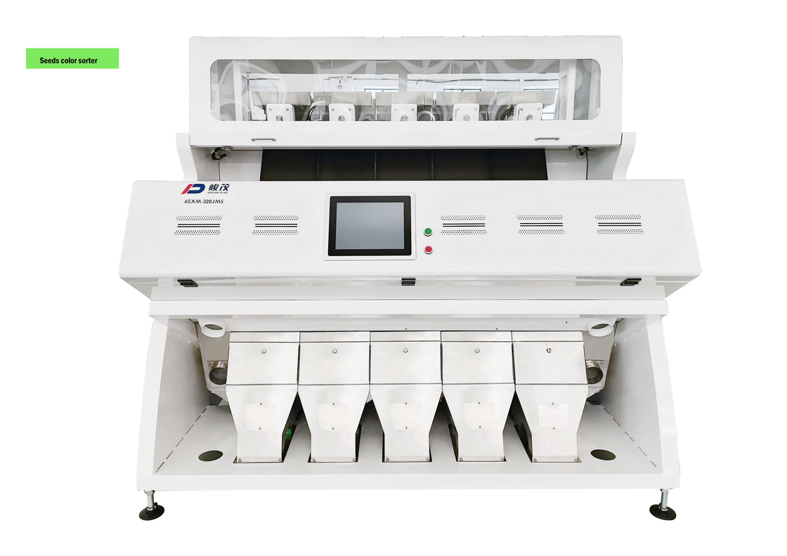 Máy phân loại màu hạt giống hiệu quả cao với 1 năm và dung lượng phân loại 1,5 - 5 T / H