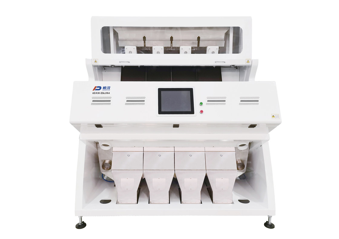 Máy phân loại màu lúa mì hạt ngô RGB CCD 4 máng 256 kênh