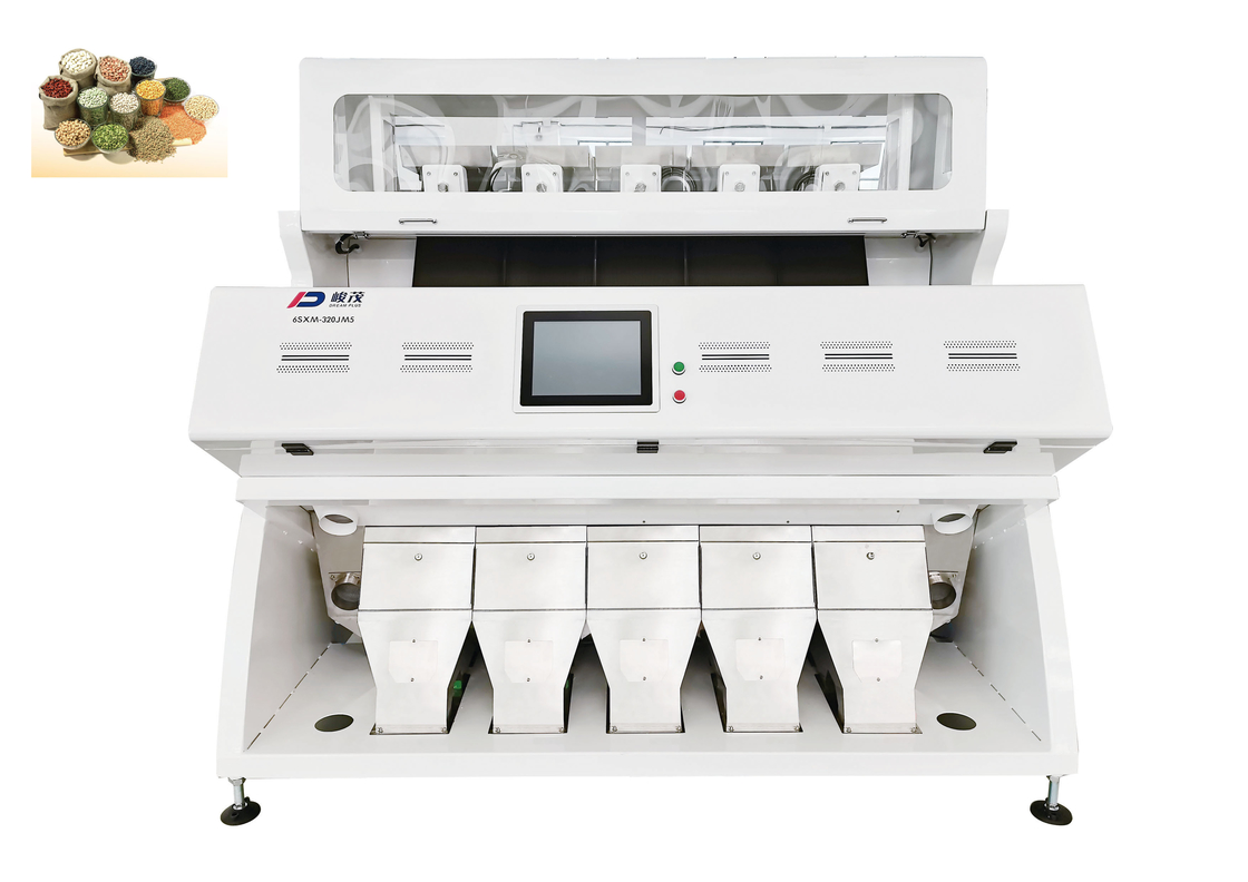 Máy phân loại hạt giống quang học tốc độ cao 3kw Độ chính xác phân loại 99,9%