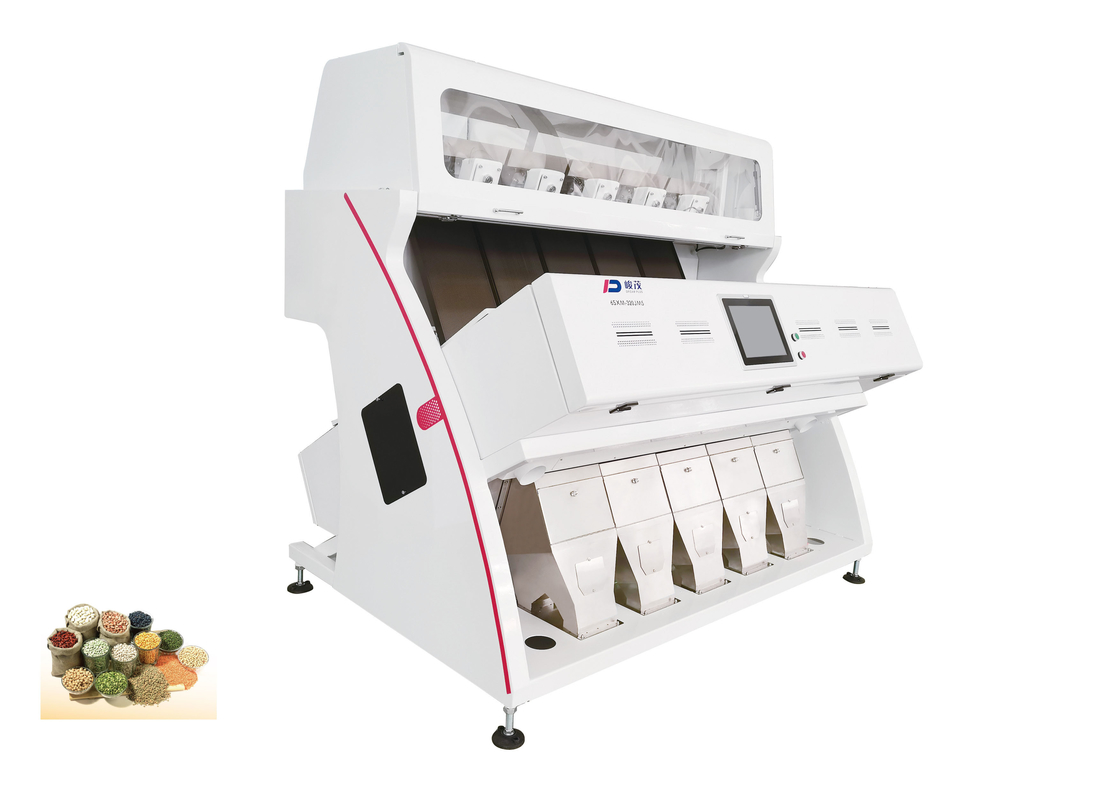 1360kgs Trọng lượng hạt giống Color Sorter cho ngành công nghiệp dẫn đầu phân loại