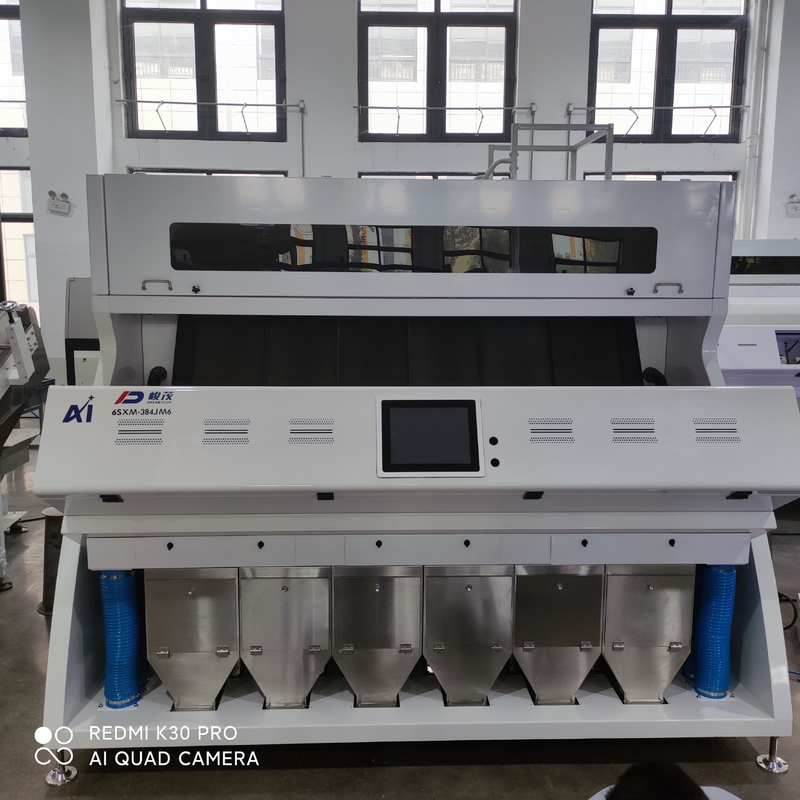 Thiết bị phân loại màu hạt dễ dàng áp suất không khí 0,5 - 0,8Mpa