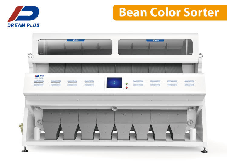 Máy phân loại màu đậu hạt quang học chính xác 220v 8 máng