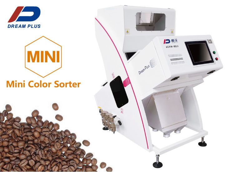 One Chute Mini Coffee Bean Sorter Phân loại hạt cà phê xanh và hạt cà phê rang