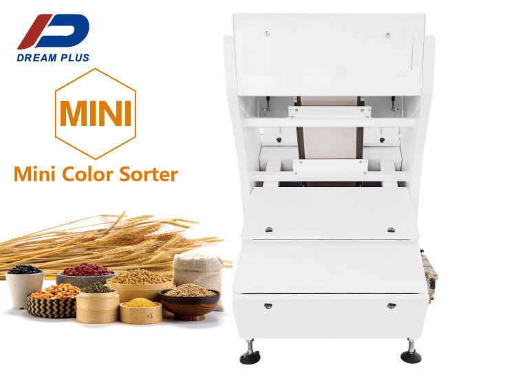 Máy phân loại màu lúa mì mini đa chức năng 1 Chute Phân loại