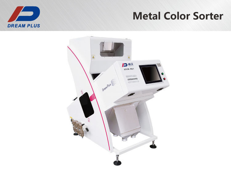 Thiết bị phân loại màu kim loại phế liệu 80 Kênh với nhận dạng chính xác