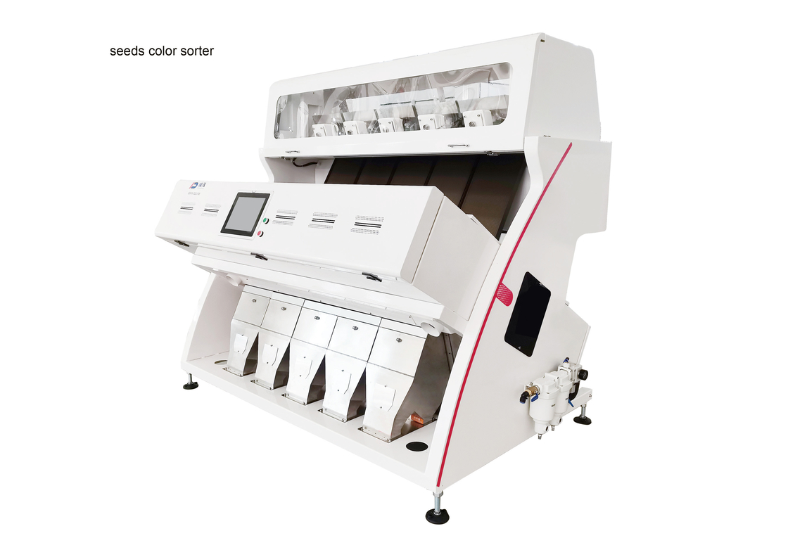 Hạt giống cà rốt Phân loại màu 5 làn Đầu ra 2 - 3 T / H