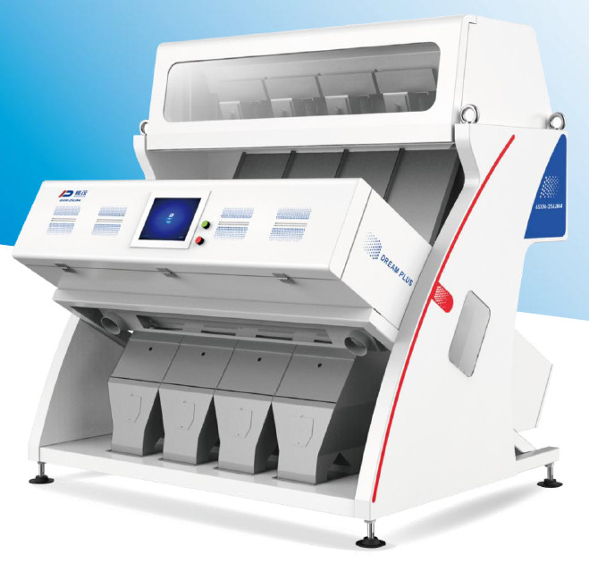 Máy phân loại màu ngô 256 kênh với đầu phun HQ